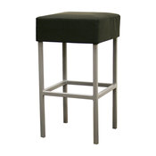 Baxton Studio Andante Black Faux Leather Counter Stool