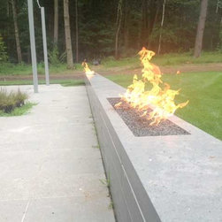 Fire Pit with CROSSFIRE&trade; Brass Burner - Fire Pits