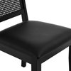 Modway Arlo Dining Side Chairs Set of 2, Black