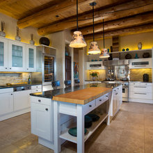 Wood topped Islands
