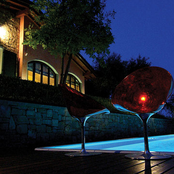 Casa con piscina vista lago di Garda
