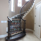 Slate stairs