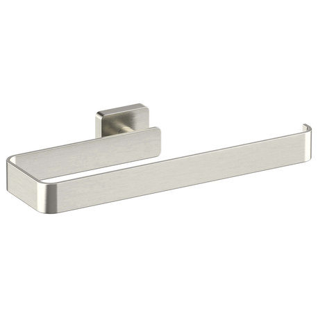 Blaze 10 inch Bathroom Towel Bar, Brushed Nickel