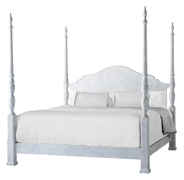 Limewash Middleton Bed In King Traditional Canopy Beds By Limewash Middleton Bed In King Traditional Canopy Beds By Maison Iv