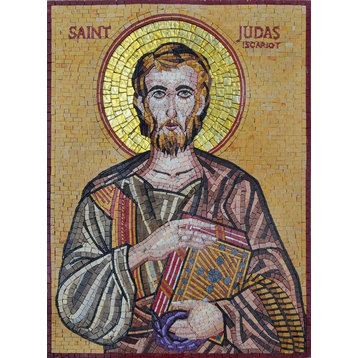 Mosaic Icon "St. Judas Thaddeus" Mosaic Artwork, 30"x41"