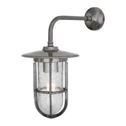 LENA WELL GLASS WALL LIGHT IP65 - Bathroom Wall Lights