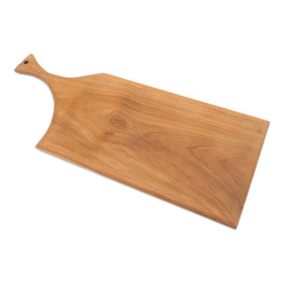 India.Curated. Handmade Wooden Cutting Board / Natural - Mango