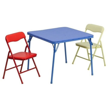 Rosebery Kids 3 Piece Folding Dining Table and Chair Set