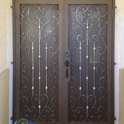 Duchess - Wrought Iron Security Door - Front Doors