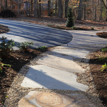 Custom Landscape with Water Features