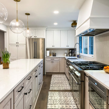 Colonial Kitchen Remodel – A Kitchen Island Worth Gathering Around
