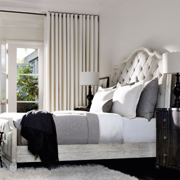 Bernhardt Mirabelle Queen Upholstered Panel Bed