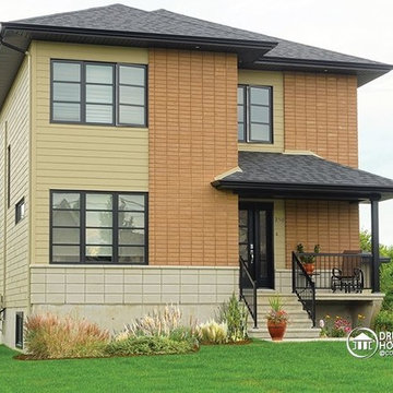 Contemporary Home photos - Design no. 3710 by Drummond House Plans