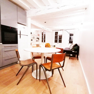 Home staging d'un appartement vide destiné à la vente dans le Marais- Paris 3ème