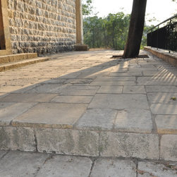 Patio layout showcasing our unique stone elements in architectural settings. - Wall And Floor Tile