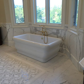 Italian Marble Spa Bathroom