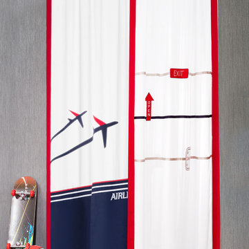 First Class Airplane Kids Bedroom