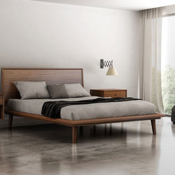 Modern Platform Bed Herman by Huppe - $2,347.00 - Platform Beds