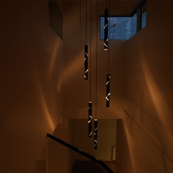 Black Rain. Light Drops. - Pendant Lighting