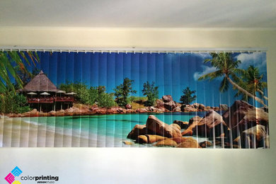 Printing on Vertical Blinds