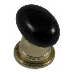 rchsupplyco - OBSIDIAN OVAL DOOR KNOB - Cabinet And Drawer Knobs