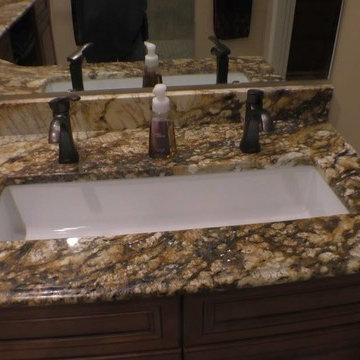 Master Bathroom in Normandy Granite