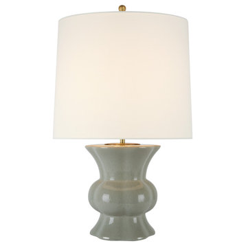 AERIN Lavinia 1 Light Table Lamp, Shellish Gray