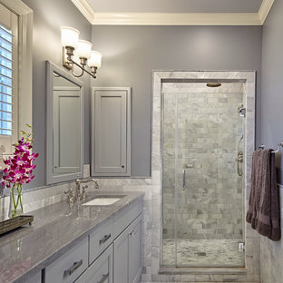 Baño gris y blanco: ideas y fotos | Houzz