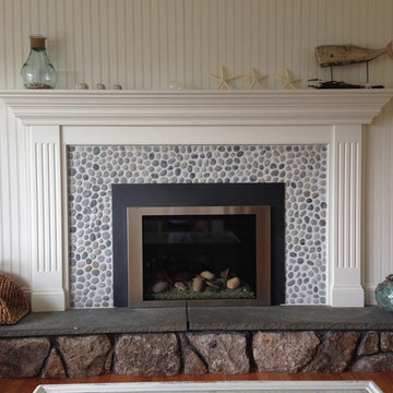 Gas fireplace inserts