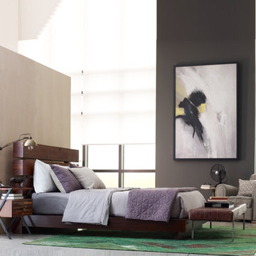Industrial Loft Bedroom