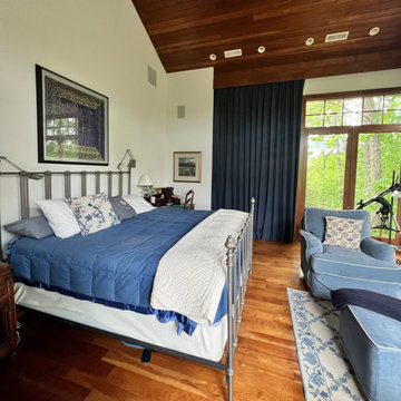Lake Geneva- Motorized drapery and blackout honeycomb shades