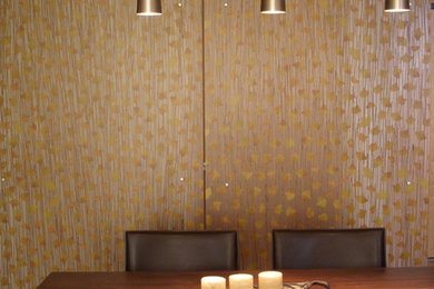 Inspiration for a contemporary dining room remodel in Nashville