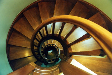 Inspiration for a staircase remodel in San Francisco