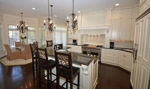 Choosing Kitchen Lighting Above Island, Matching Kitchen Island And Dining Room Lights