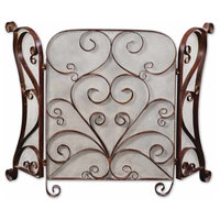 Daymeion Metal Fireplace Screen