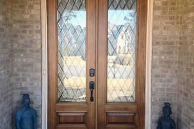 Inspiration for a timeless entryway remodel in Atlanta