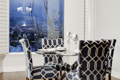 Dining room - transitional dining room idea in Salt Lake City