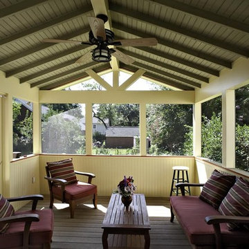 Arlington Craftsman-styled Screen Porch