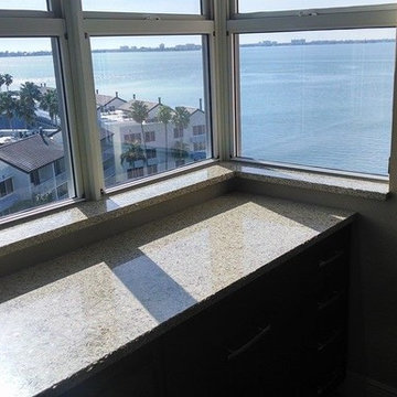 St. Pete Beach Espresso Recycled Glass Kitchen