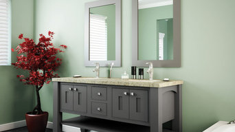 StarMark Cabinetry Bathroom in Mackay inset door style