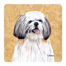 Set of 4 Shih Tzu Foam Coasters