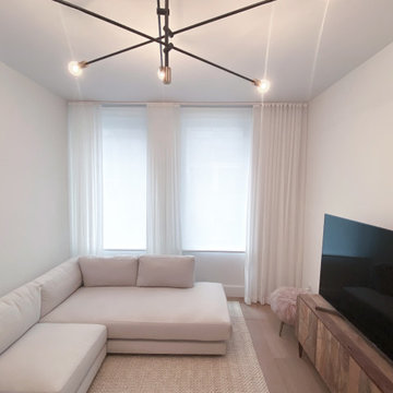 GALERIE Condominium – Solar Shades and Ripplefold Drapery