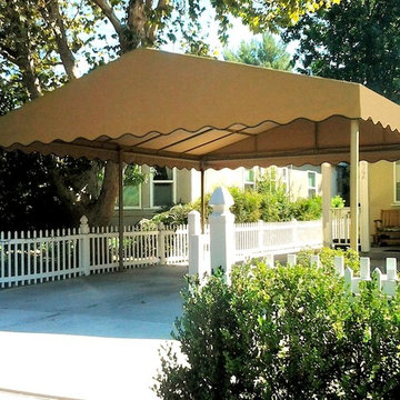Freestanding Canvas Carport