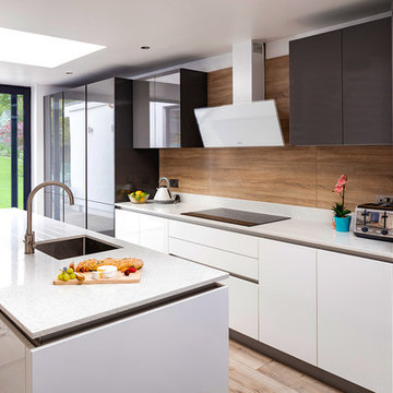 Kube Featured Kitchen. Jane and Graham in Dublin 3.