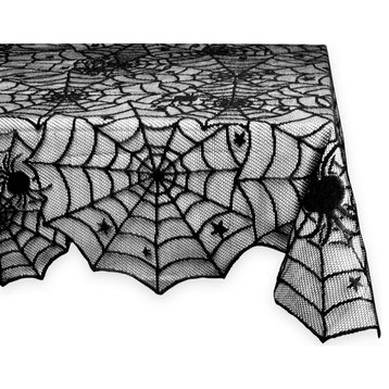 Halloween Lace Tablecloth 54X72""
