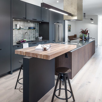Blue & Bold Modern Home Design | Astro Design | Ottawa, Canada