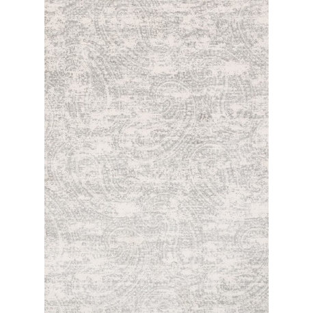 Gray Soft Microfiber Polyester Torrance Area Rug, 9'3"x13'