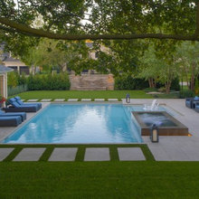 Pool hardscape