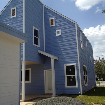 Exterior - Houston Heights. Newell's Designs-Newell Cheatheam, Building Designer