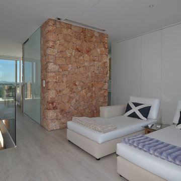 Sa Rapita, Mallorca moderna casa en la playa con aires de formentera